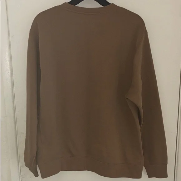 Nike Men’s Crewneck Sweatshirt with White Logo - Picture 4 of 4